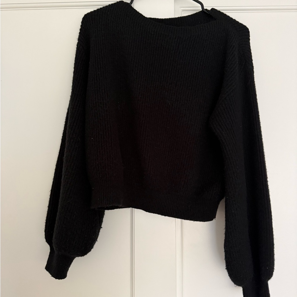 Classic Black Women's Sweater